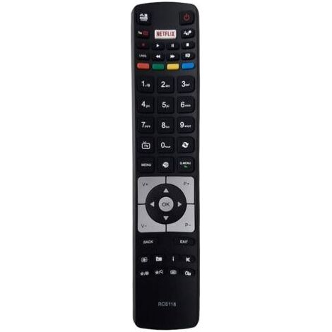 RC5118 Télécommande de remplacement pour Hitachi Smart TV avec clé NETFLIX (1/5)