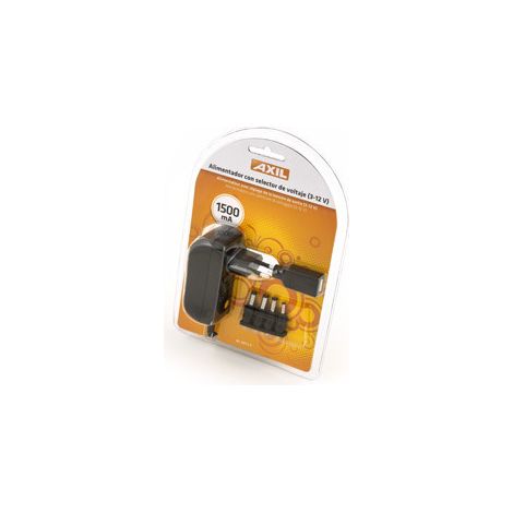 Alimentador multimedia 3-12v 1000ma axil