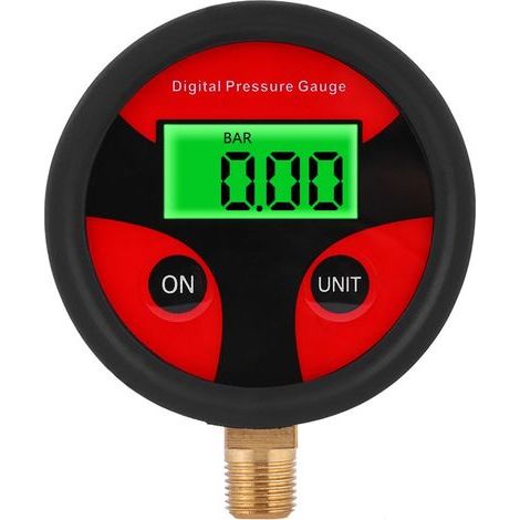 Manomètre numérique de pression des pneus, manomètre numérique LCD pour voiture, camion, moto, 0-200 PSI (1/5)