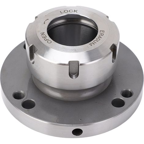 Mandrin Pinces ER40 D100 100 mm Acier Carbone Porte Pince Serrage pour Tour Fraiseuse CNC (1/5)