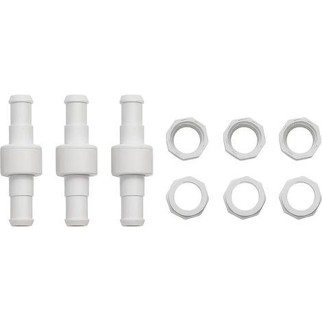 CCYKXALot de 3 adaptateurs de Tuyau pour Nettoyeur de Piscine D20 compatibles avec Zodiac Polaris 280, 380, 180 - Pièces détachées pour Nettoyeur de Piscine (1/5)