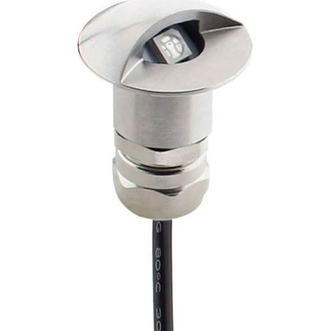 POD Spot LED 1W, RVB, IP67 Acier inoxydable, RVB