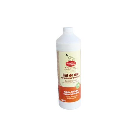 Leche de cera de carnauba orgánica 1l - La Droguería Ecológica