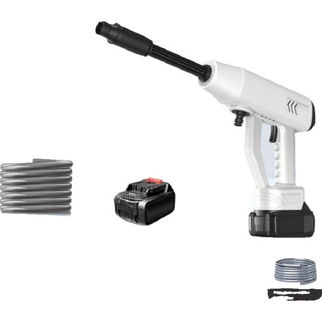 Lave-auto, sans fil, haute pression, 1 Batterie (1/2)