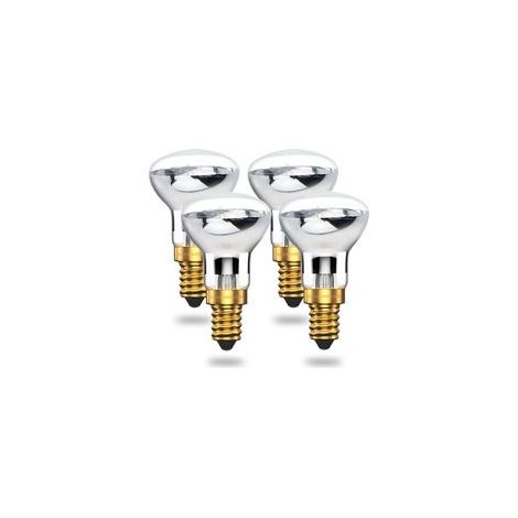 25W E14 R39 Warmweiße Reflektorlampe SES Kleine Edison-Schraub-Glühbirne für Projektoren (4er-Pack) NPTERBL (1/5)