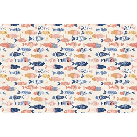 Tappetino sottociotola per cani e gatti linea Motif modello Pinna