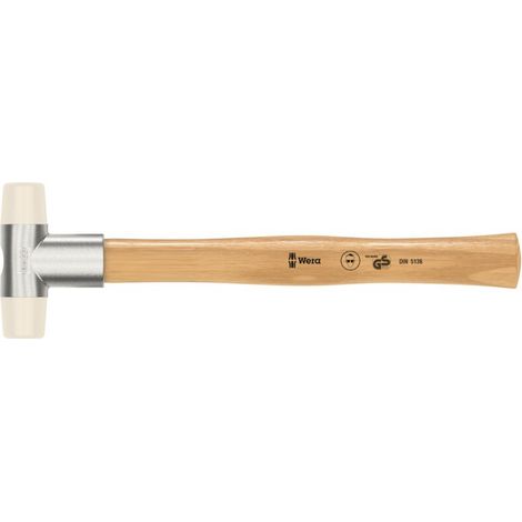 Schonhämmer mit Köpfen aus Nylon sehr hart 41 mm