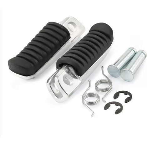Estriberas de pasajero, estriberas traseras y barra reposapiés de pasajero para motocicletas Kawasaki ZZR1100, Z1000/750 y ZX9R. (1/3)