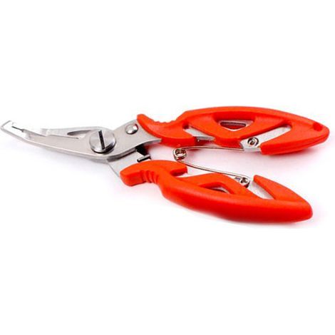 Pince À Pêche - Acier Inoxydable - Revêtement Téflon - Coupe-Fil Carbure De Tungstène - Pour Anneaux Brisés Et Plombs Fendus - 1 Pièce