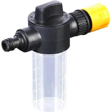 100ML Water Foam Pot Garden Hose Foam Lance Clean Washing Foamer Car Wash Water Gun Soap Foam Spray Bottle Cleaning Tool (1/5)
