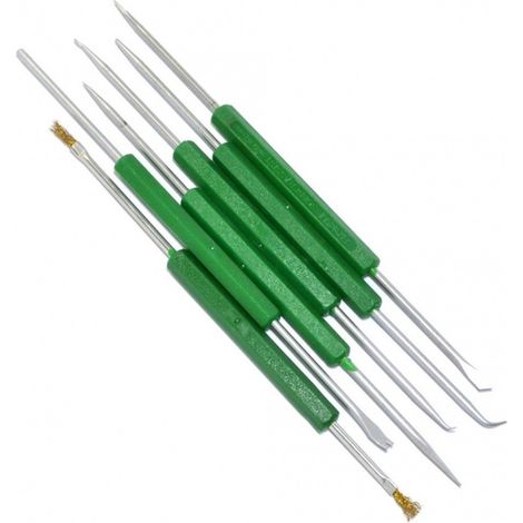 TrAdE Shop Traesio - Set 6 Attrezzi 120 Accessori Ausiliari Saldatura Manutenzione Hardware Notebook -