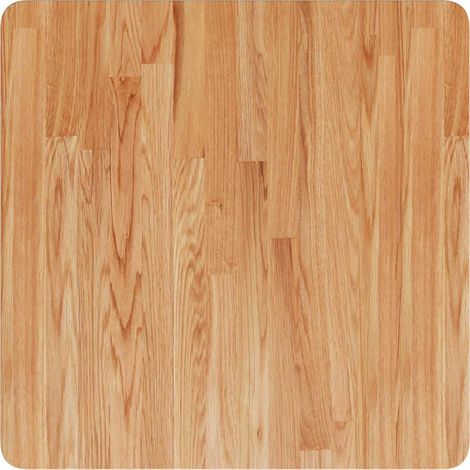 Piano Tavolo  Piano Scrivania Quadrato Marrone Chiaro 60x60x1,5 Rovere Trattato DAS642543 (1/5)