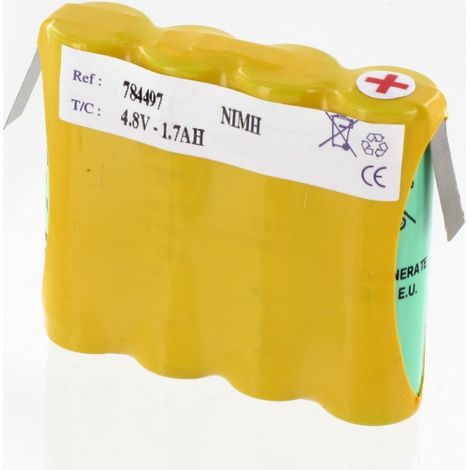 Batterie 4.8V NiCd 4 VH AA Cote cote (784497)