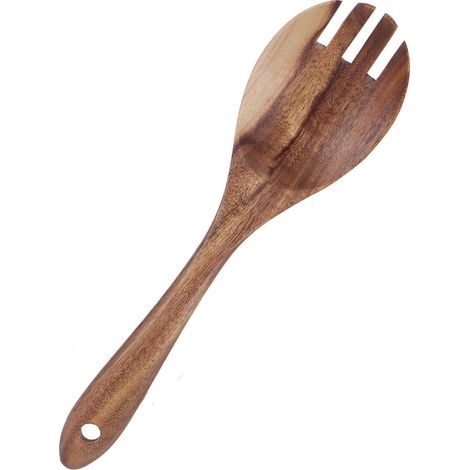 Ustensiles de Table en Bois de Teck de Qualité Alimentaire pour Restaurant et Salade