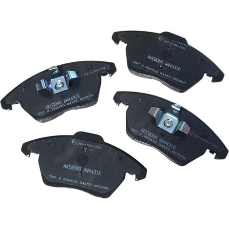 Pastiglie freno anteriori compatibile per peugeot 3008 i dal 2009-2017