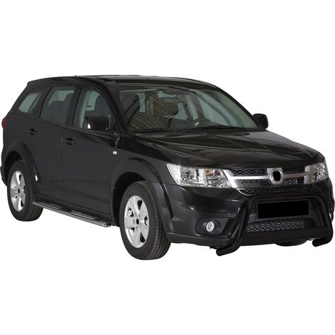 Pare-buffle Avant pour Fiat Freemont 2011-2016 63 mm en Acier Noir (1/5)
