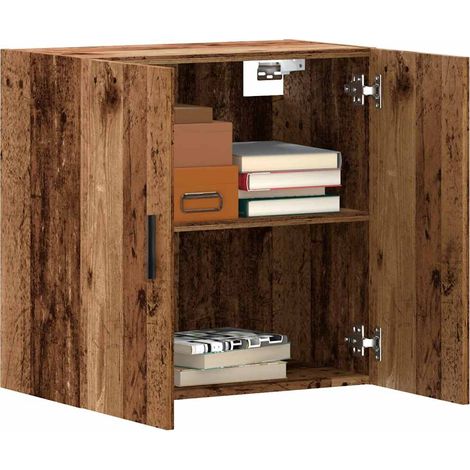 Wandschrank Altholz-Optik 60x31x60 cm Holzwerkstoff