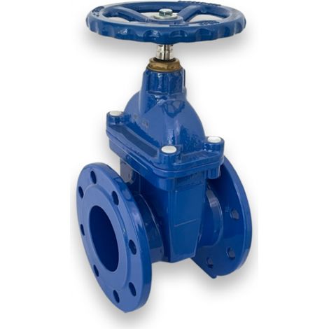 Keilflachschieber DN 100 PN10 für Kleinhebeanlage Abwasserhebeanlage