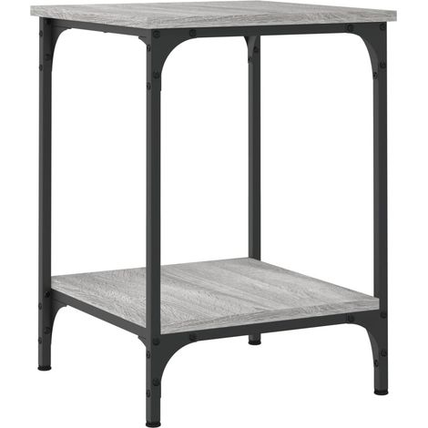Maison Exclusive - Table basse sonoma gris 40x40x55 cm bois d'ingénierie