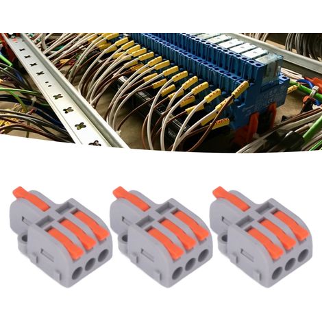Répartiteur/connecteur de câble en nylon DF-13 (15 pièces par paquet) (1/5)