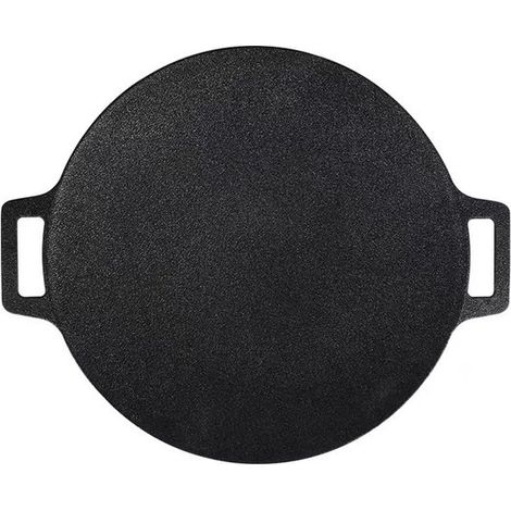 Juego de utensilios para barbacoa: cacerola redonda antiadherente y resistente al calor para barbacoa, ideal para uso doméstico. (1/2)