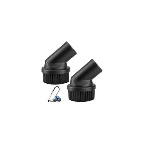 2 Pièces Brosses à Poussière 35 mm,Brosses d'Aspirateur Premium,Brosse Aspirateur Universel,Brosse pour Meubles,Compatible Avec Les Aspirateurs Miele,Kärcher,Siemens,Samsung,Aeg,Bosch (1/5)