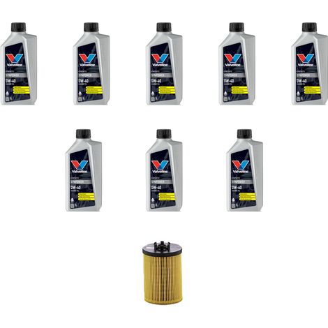 Kit filtro olio e 8L compatibile con Bmw serie 5 (E60/E61) 540i 225kw dal 2005 al 2010 (1/2)