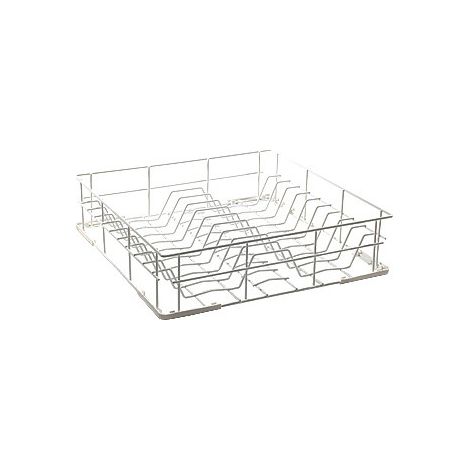 Panier carré pour assiettes - 18 assiettes - Hoonved