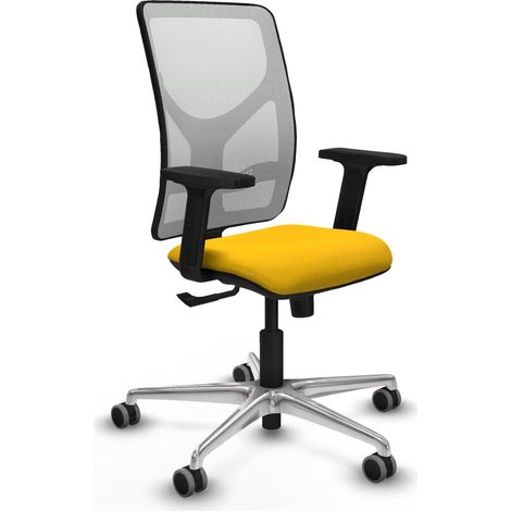 Bürostuhl piqueras y crespo Motilla weiß Netz ergonomisch