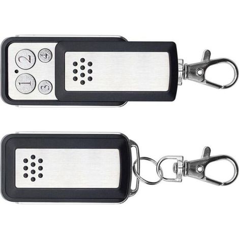 2 Télécommandes Portail 433,92 MHz Universelles, Compatible avec Divers Modèles, 4 Boutons - AUTRES (1/4)