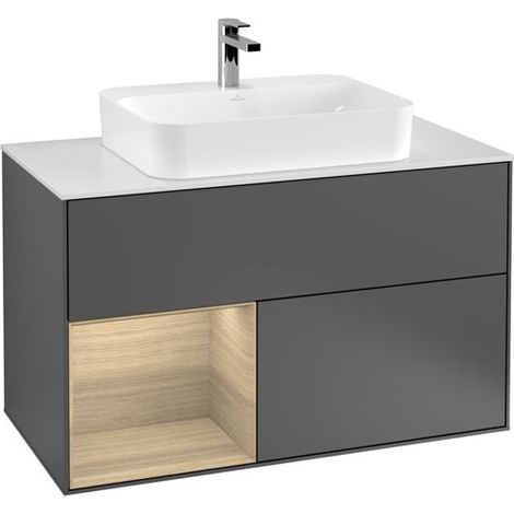 Villeroy & Boch G361PCGK Meuble sous-vasque Finion G36 (1/2)