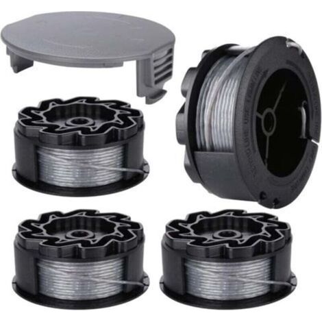 Bobine de Fil pour Coupe-bordures Bosch 18/26-260 avec Couverture (4 pièces) (1/4)