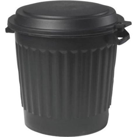 Poubelle 80l avec couvercle EDA - 15981