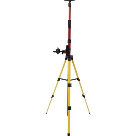Trépied pour niveau laser 114 à 388 cm – Acier inoxydable – Support télescopique compatible 5/8 et 1/4 – Installation rapide (1/5)