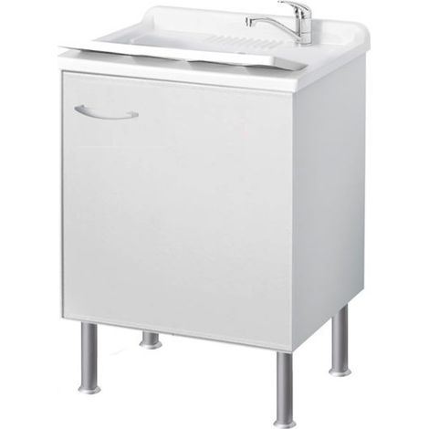Mobile Lavatoio Bianco cm50x50x83h