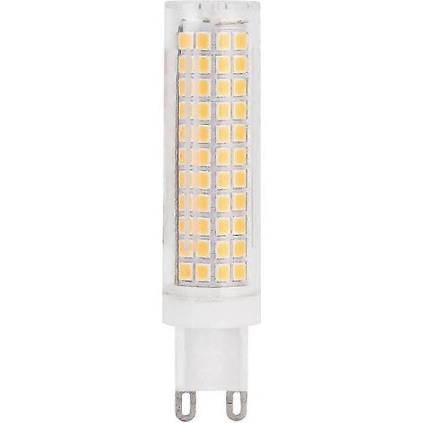 Ampoule G9 136 LED 15 W 1200 lm à culot bipolaire en céramique dimmable pour éclairage intérieur domestique (220 V blanc chaud) (220 V blanc chaud) (1/5)