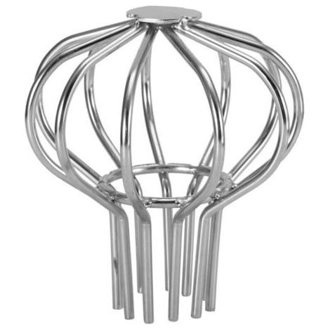 (Tube 50) Balloon Gutter Guard Filter Stainless Steel Gutter Guard Outlet Downpipe Leaf Guard Floor Drain for Roof Balcony Courtyard Garden (1/5)