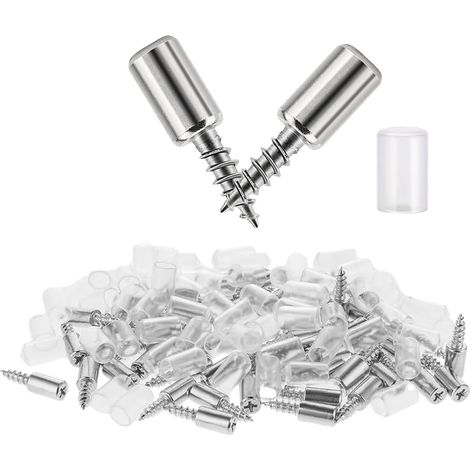 20 Pièces supports d'étagères avec protection en caoutchouc ,Vis autotaraudeuses, Taquets pour étagères,Armoire, Meubles (1/5)