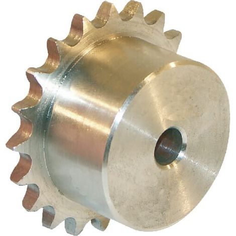 Pignone semplice 12 denti 3/8" catena 06 B-1 acciaio inox 304 UNIVERSALE SE3812RVS (1/2)