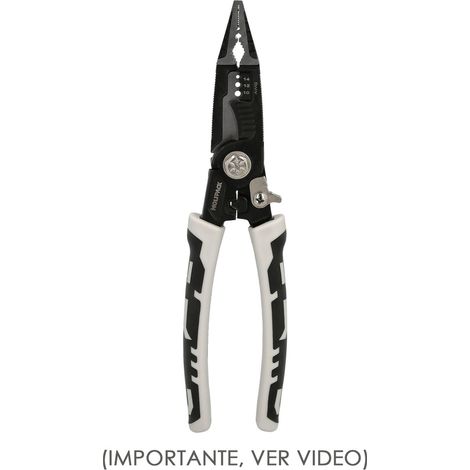 Pinze multifunzione speciali per cavi, utensile multiuso per elettricisti, spelafili, tronchese, pinza per crimpare terminali, p (1/5)
