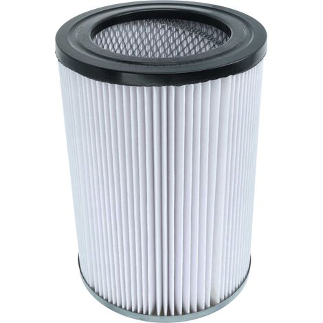 vhbw filtro sostituisce Cleancraft 7010335 per aspirapolvere - filtro cartuccia nero / bianco