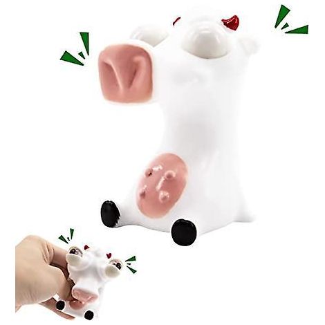 jouets Intressants Pour Petits Animaux (vaches) - Superbes Jouets Sensoriels Presser, Jouets De Bureau, Tout-petits, Enfants, Adultes, Soulagemen (1/5)