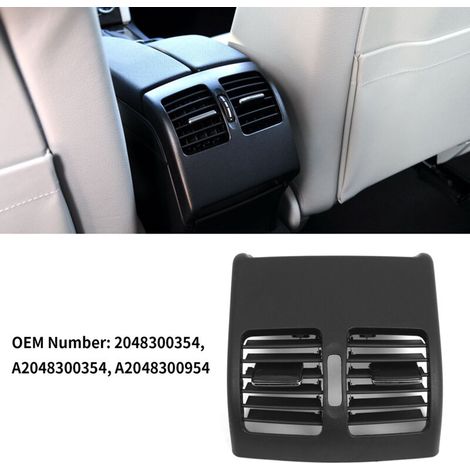 Rejilla de ventilación trasera para Mercedes-Benz W204 (2008–2013) – Número de pieza 2048300354, compatible con C250/C300/C350/E350/C63 AMG
