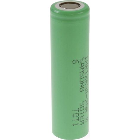 Batterie Li-ion SAMSUNG INR18650-25R5, 3,6 V/2,55 Ah