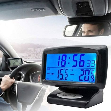 LCD Digital Thermomètre sans fil pour intérieur ou extérieur, mini capteur de température ambiante, petit précise testeur (1/5)