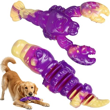 Jouet à mâcher pour chien, durable et indestructible, en nylon. (1/5)