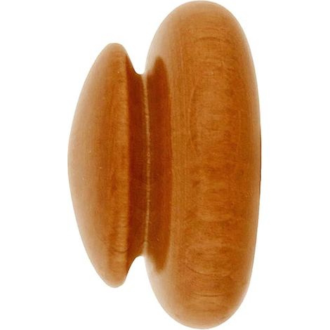 Terminal Madera Especial 28x43 mm. Teca