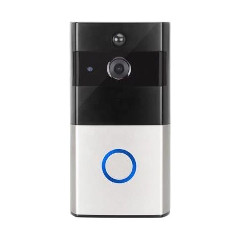 Interphone vidéo intelligent WiFi PNI SafeHome PT710B HD, P2P, batterie, application dédiée Tuya Smart