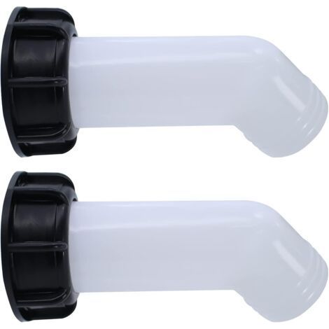IBC Pour Spout with Nut, S60x6 Water Tank Nozzle Fitting, Tank Nozzle Valve Cap, Internal Thread for IBC Water Tanks (1/5)