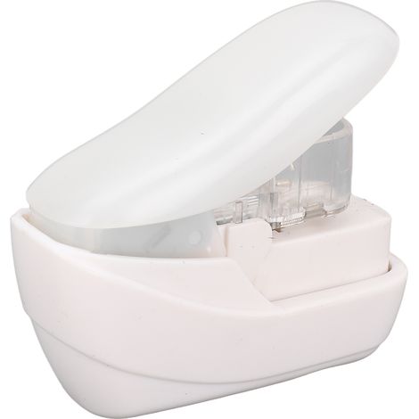 Agrafeuse sans agrafes, capacité 4 feuilles, compacte et portable, idéale pour le bureau, l'école et la maison. (1/5)